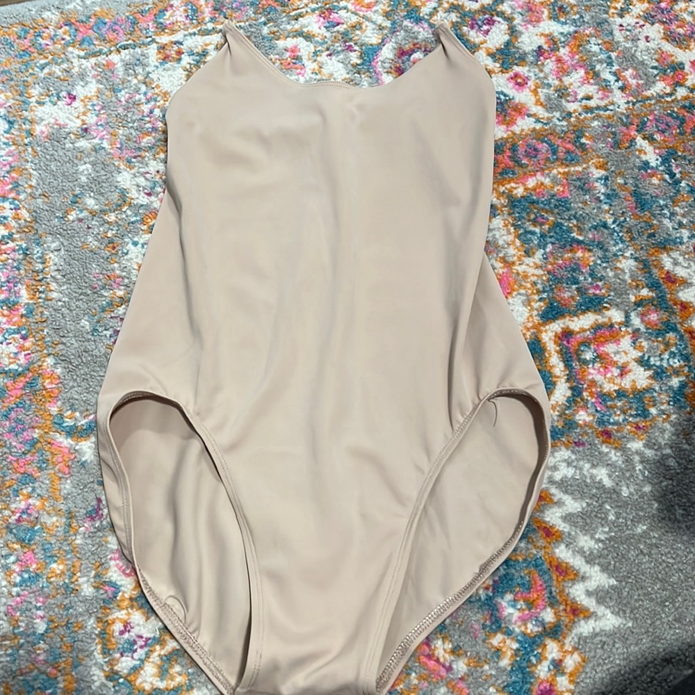 Body Wrappers Nude Flesh Colored Dance Leotard
